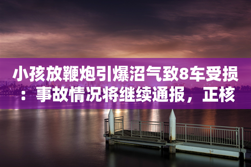 小孩放鞭炮引爆沼气致8车受损：事故情况将继续通报，正核查车主直播引流