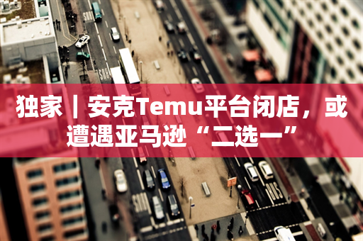 独家｜安克Temu平台闭店，或遭遇亚马逊“二选一”