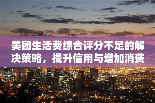 美团生活费综合评分不足的解决策略，提升信用与增加消费的实用指南