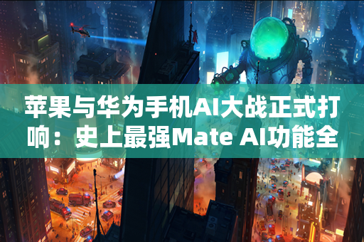 苹果与华为手机AI大战正式打响：史上最强Mate AI功能全面升级