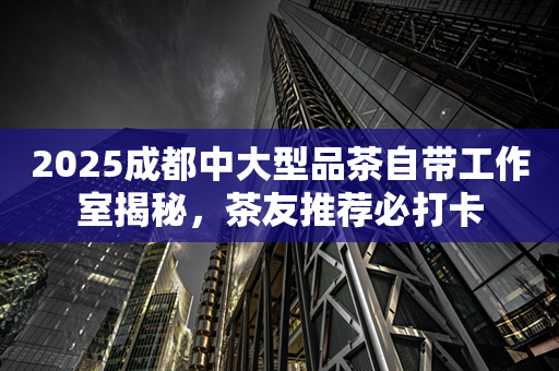 2025成都中大型品茶自带工作室揭秘，茶友推荐必打卡